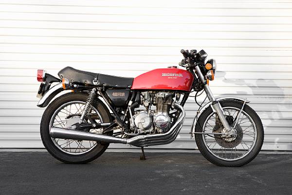 Appraisal: Honda cc CB FFrame no CB F The nineteen-seventies produced