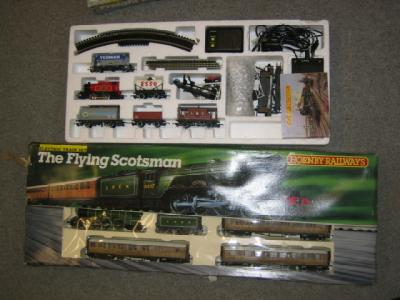 Appraisal: Hornby Train Set The Flying Scotsman with A locomotive three