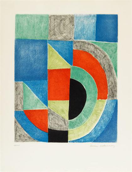 Appraisal: SONIA DELAUNAY-TERK french -