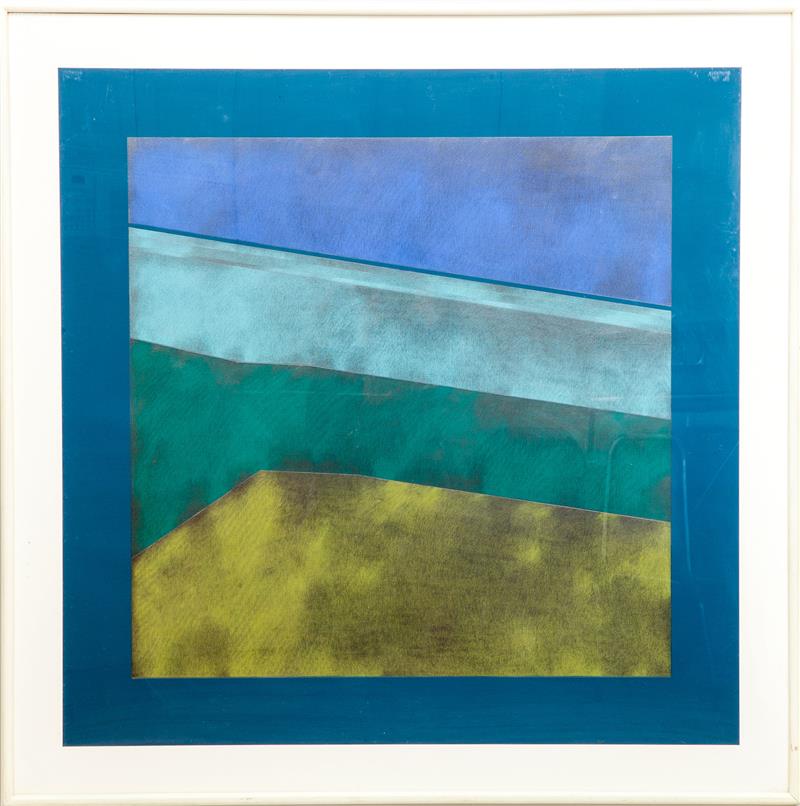 Appraisal: Sonia Gechtoff b Aerial Dream II Aquatint with hand-coloring on