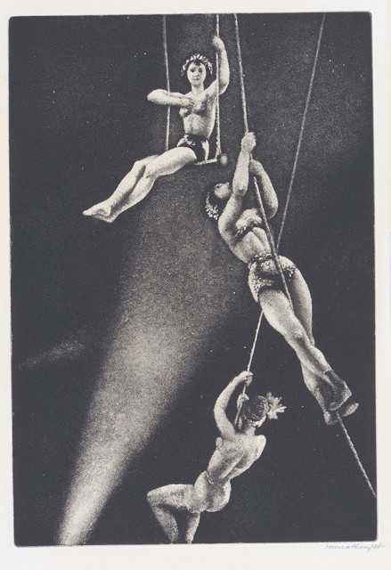 Appraisal: Laura Knight British - Trio Gymnastiques circa signed in pencil