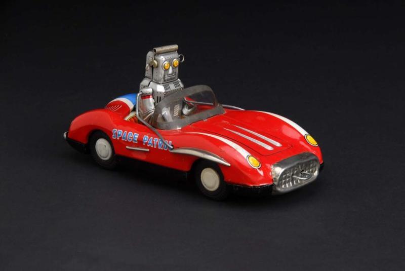 Appraisal: Space Patrol Car Toy Description Japanese Made by ATC Working