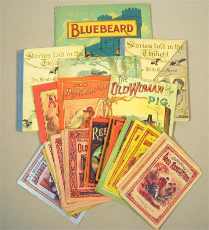 Appraisal: Lot McLoughlin Bros Pub Small format series titles ca s-