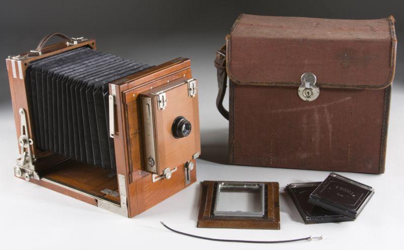 Appraisal: Rare ICA Zeiss Ikon Mahogany Camera circa early th century