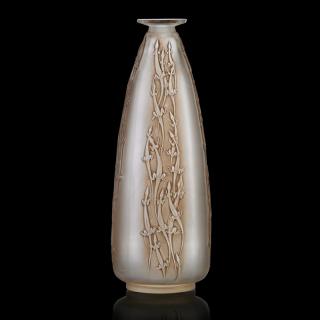 Appraisal: LALIQUE Quatre Groupes de L zards vase LALIQUE Quatre Groupes