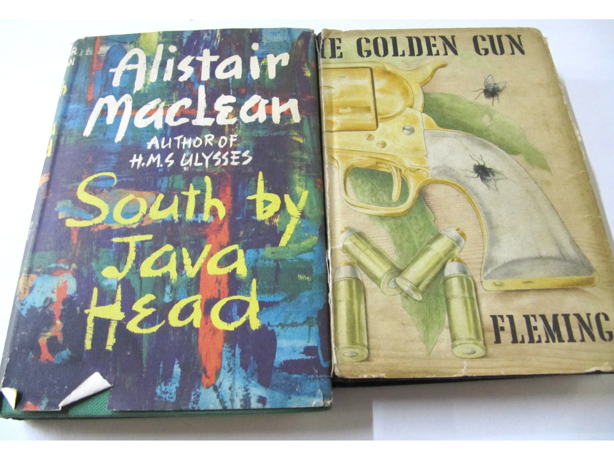 Appraisal: A lot comprising a first edition Alistair MacLean novel -