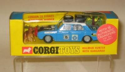 Appraisal: Hillman Hunter with kangaroo no leaflet or instructions window box