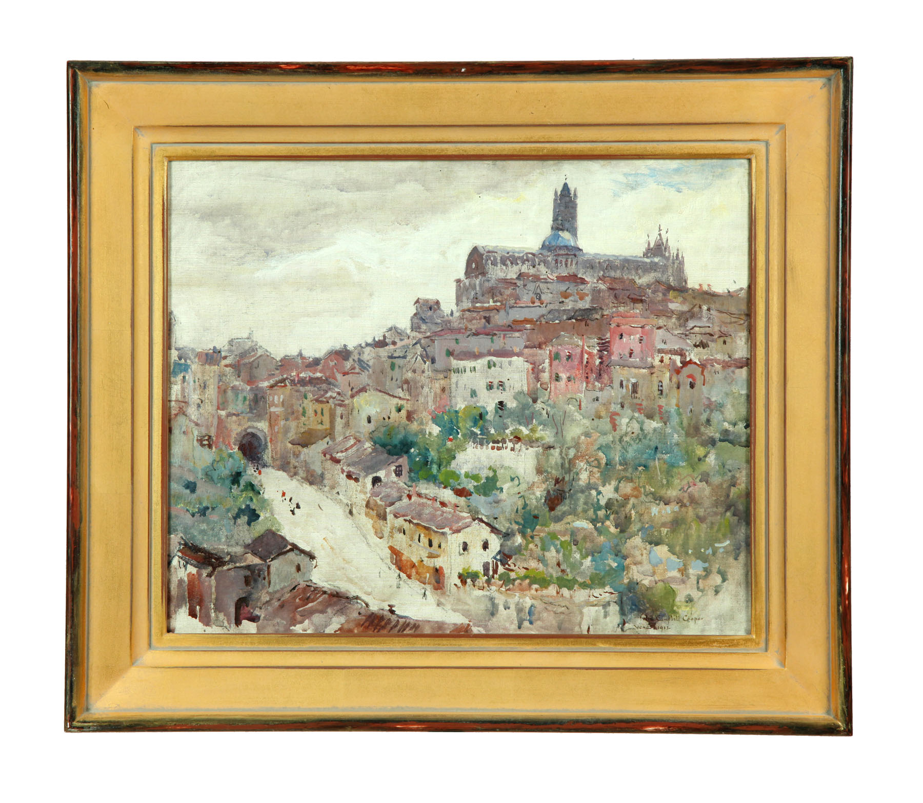 Appraisal: SKETCH AT SIENNA BY COLIN CAMPBELL COOPER CALIFORNIA PENNSYLVANIA -