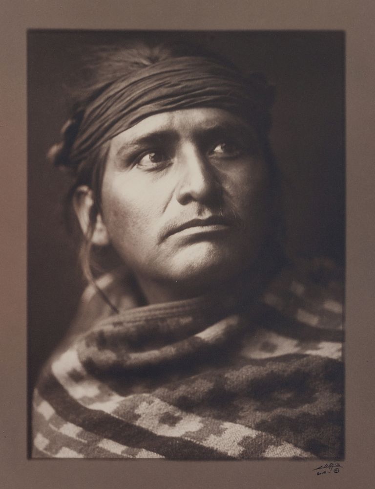 Appraisal: Edward Sheriff Curtis American - Chief of the Desert-Navaho Edward