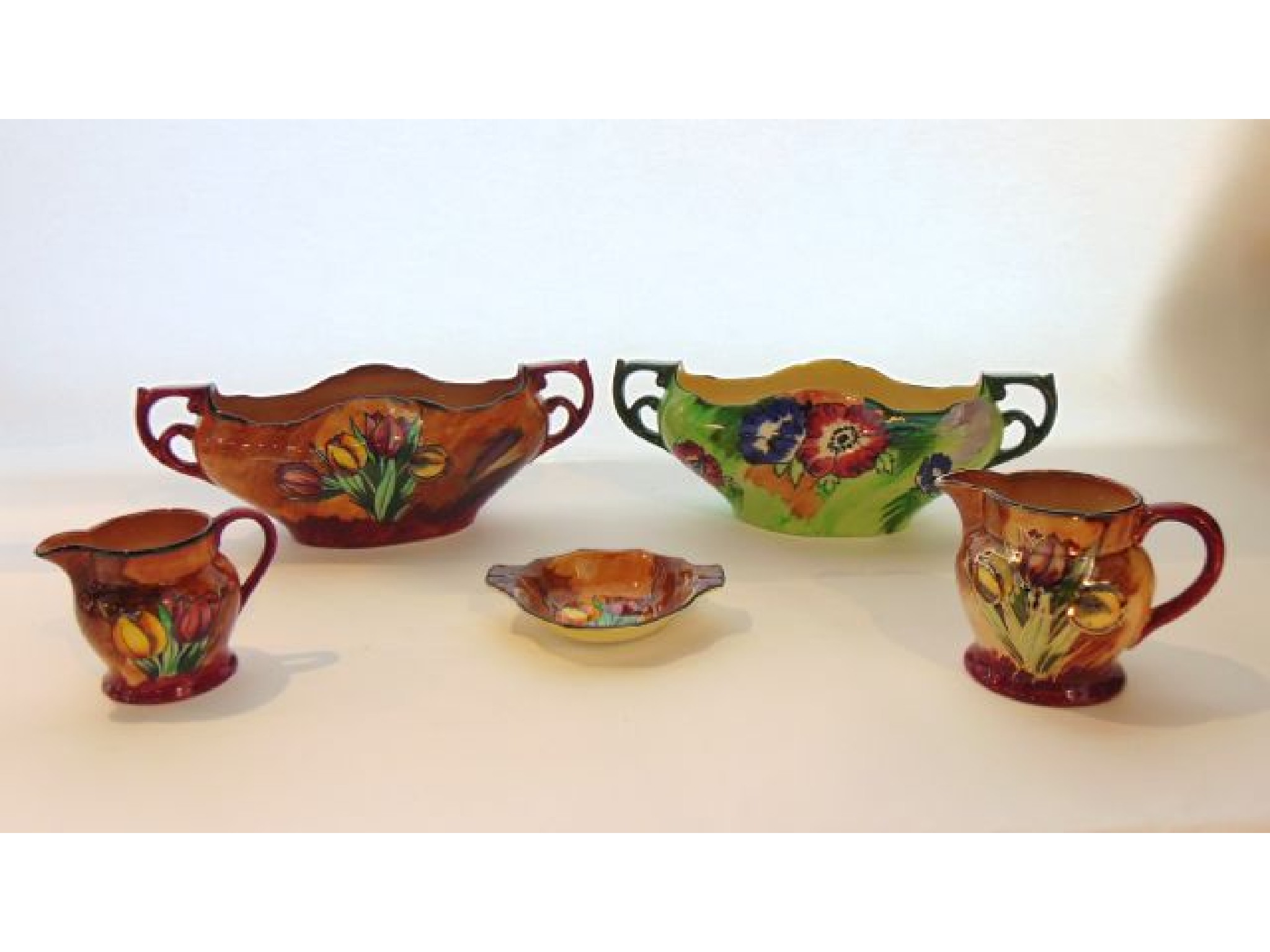 Appraisal: A collection of H K Tunstall wares in the Tuliptime