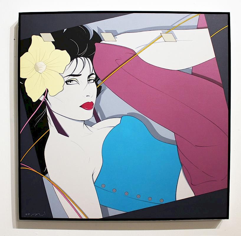 Appraisal: Patrick Nagel - Patrick Nagel - Alternate cover of Rio