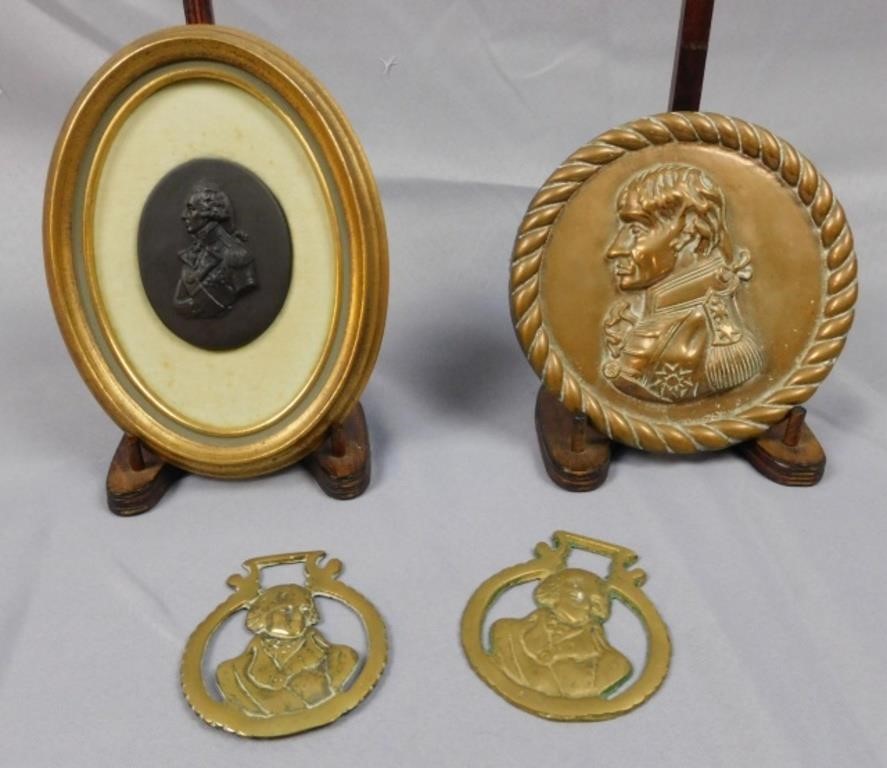 Appraisal: ITEMS DEPICTING LORD HORATIO NELSON TOinclude an early th c