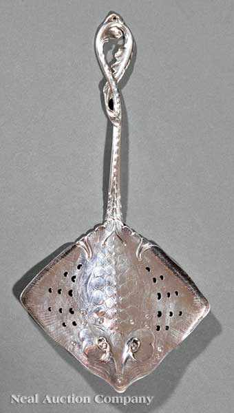 Appraisal: A Very Fine Norwegian Silver Fish Server c made by