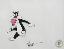 Appraisal: A Second Friz Freleng Animation Cell ca Sylvester the Cat