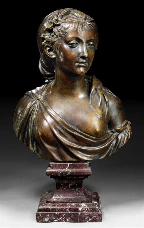 Appraisal: HOUDON J A Jean Antoine Houdon - after dated France