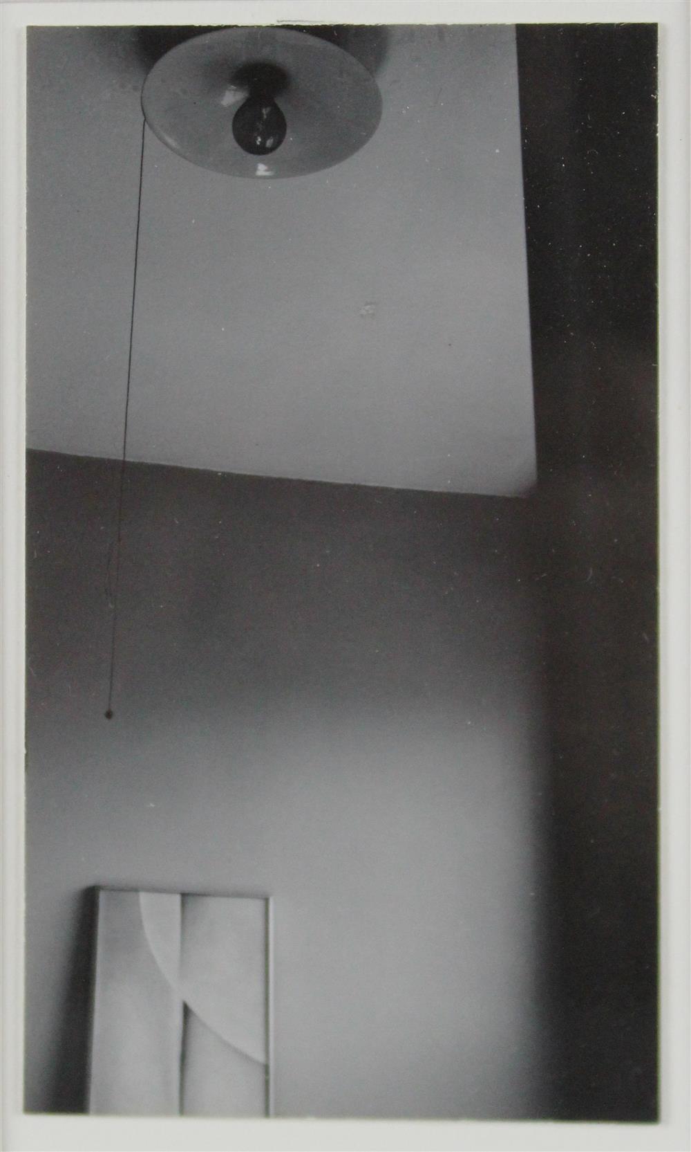 Appraisal: DOROTHY NORMAN AMERICAN - O'KEEFFE PAINTING AND OVERHEAD LIGHT Photograph