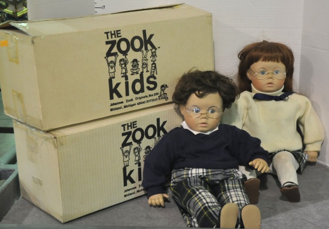 Appraisal: Two Zook Kids DollsIn original boxes Boy and girl dolls