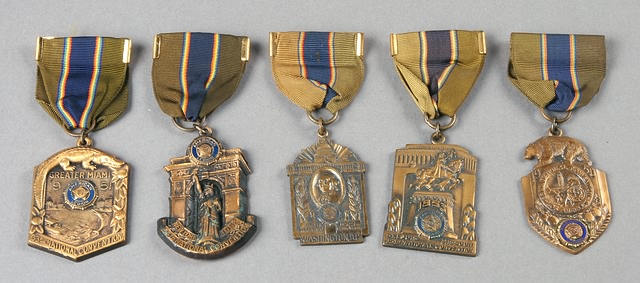 Appraisal: American Legion convention Badges