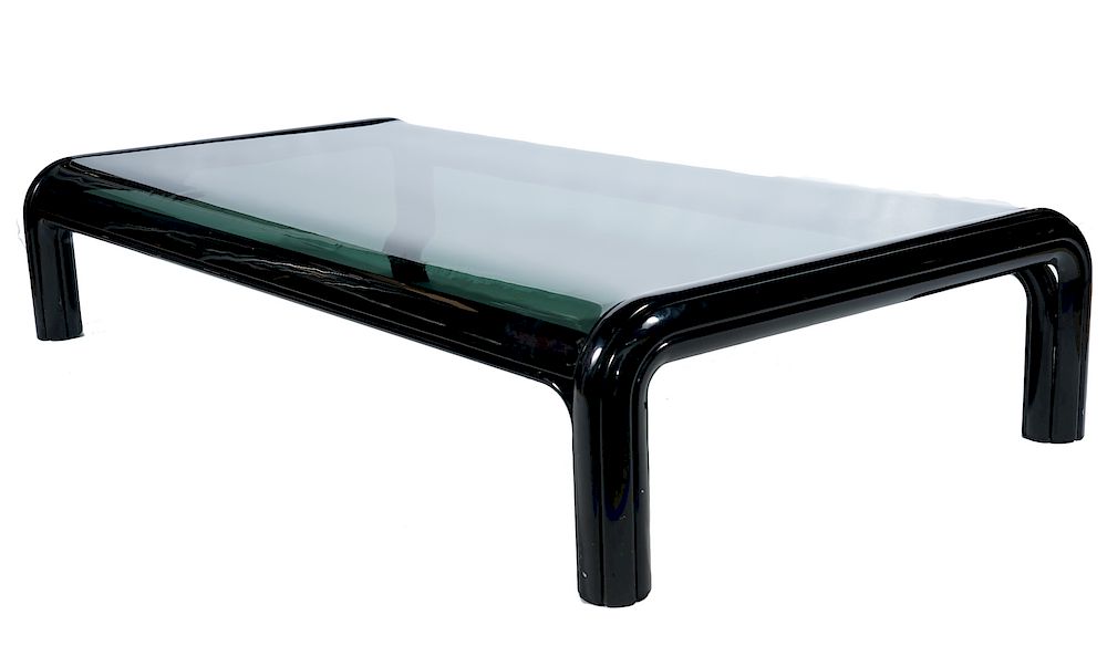 Appraisal: Gae Aulenti for Knoll Int'l Coffee Table Italian designer Gae