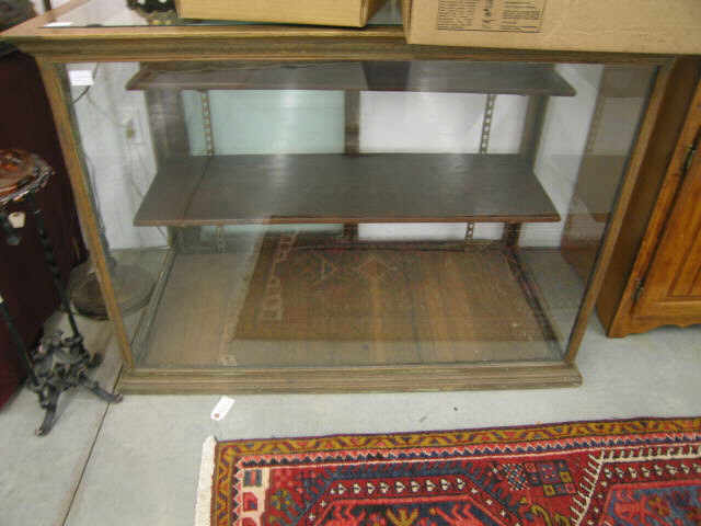 Appraisal: Antique Oak Store Display Case