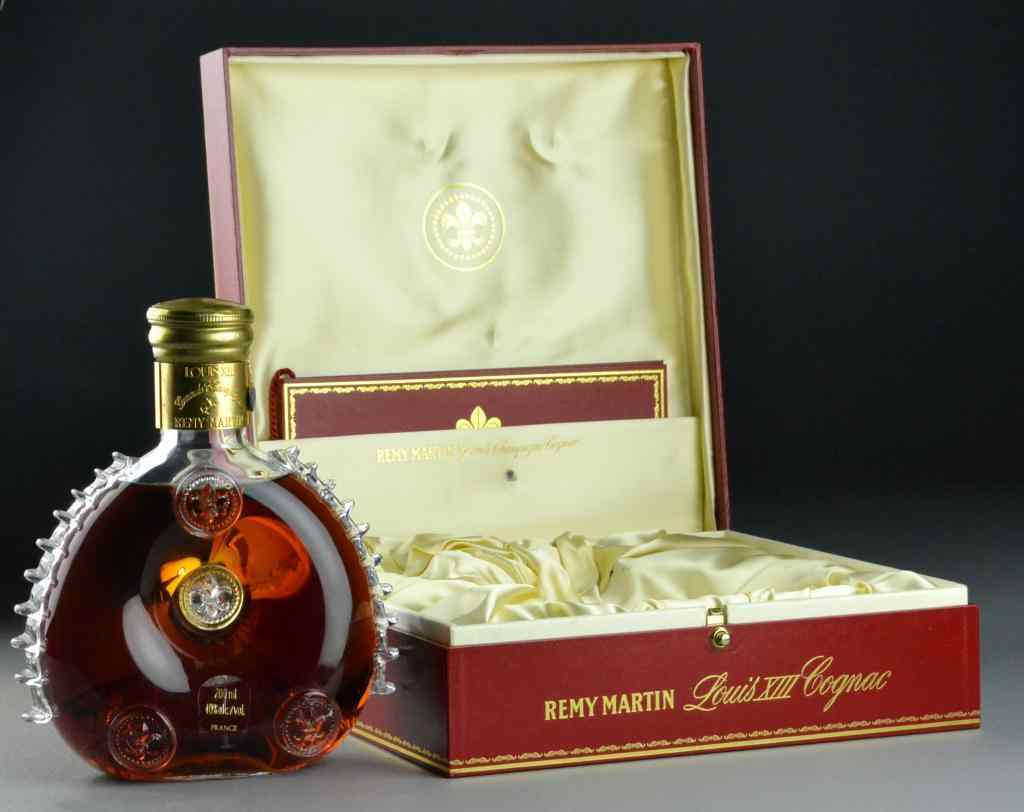 Appraisal: Remy Martin Louis XIII Champagne Cognac w BoxSealed Baccarat Cristal