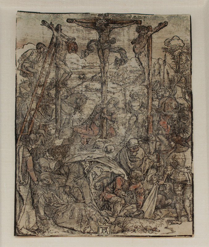 Appraisal: ALBRECHT DURER ETCHING Christ on the Cross Etching sight size