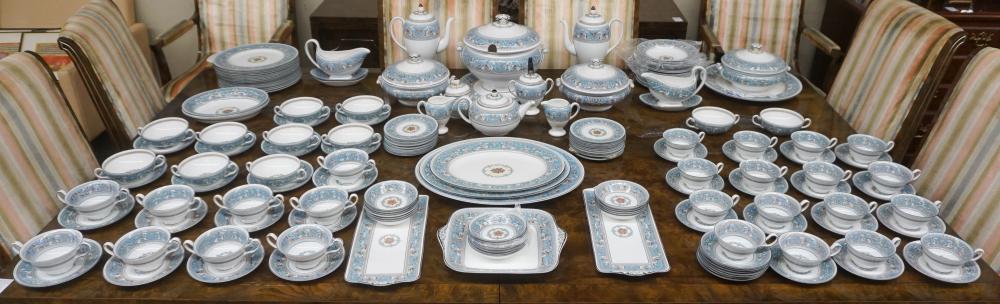 Appraisal: Wedgwood Florentine Turquoise -Piece Porcelain Dinner Service