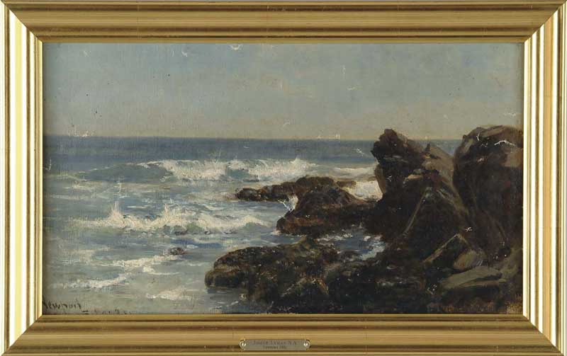 Appraisal: JOSEPH LYMAN American - NEWPORT RHODE ISLAND Oil on canvas