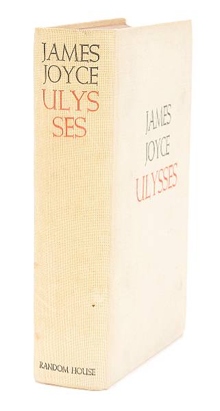 Appraisal: Joyce James Ulysses NY Cloth Lacking jacket First American edition