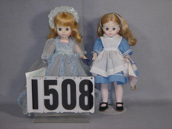 Appraisal: Lot of Madame Alexander dolls including vinyl Alice in Wonderland