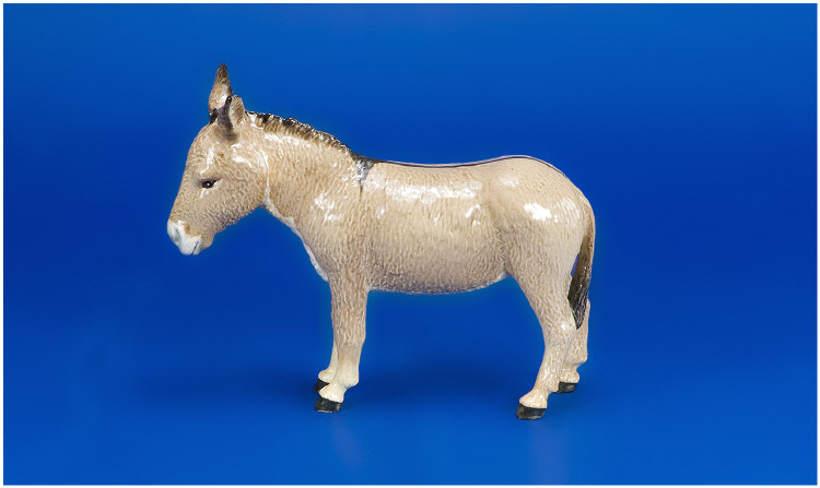 Appraisal: Beswick Donkey Model No A Grey Brown Gloss Issued Height