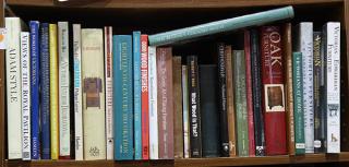 Appraisal: Reference books relating to furniture and decoration lot of Reference