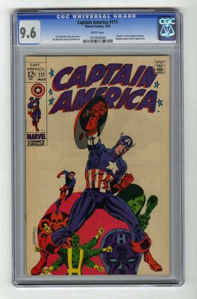 Appraisal: Captain America CGC Marvel Comics Click for full description