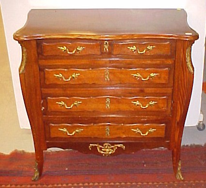 Appraisal: Liquor cabinet mahogany veneer three faux drawers that fold down