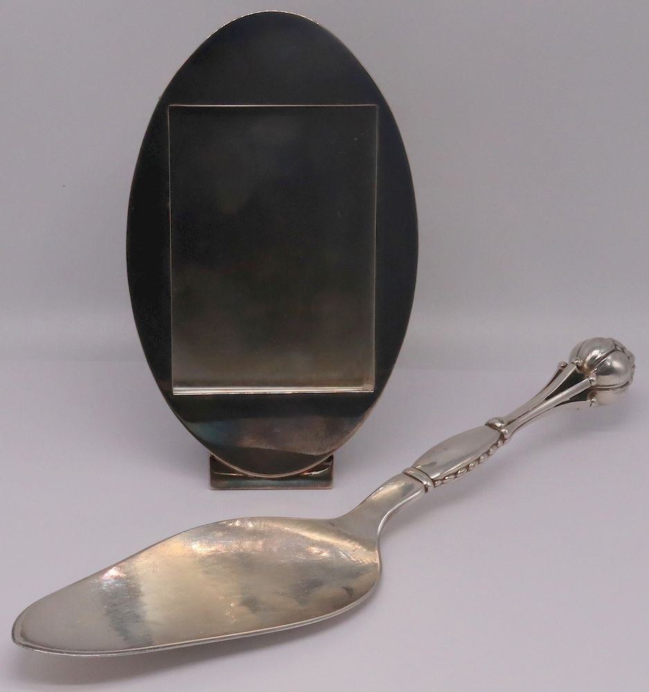 Appraisal: SILVER Georg Jensen and Swid Powell Decorative Items Includes a