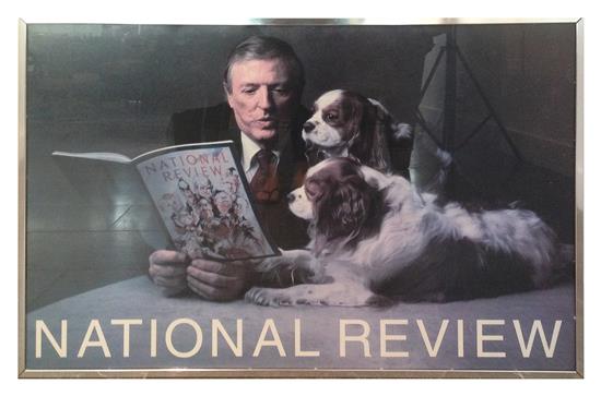 Appraisal: Sale Lot A Poster of William F Buckley -