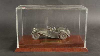 Appraisal: Matchbox Models of Yesteryear No Y Jaguar SS Symposium pewter