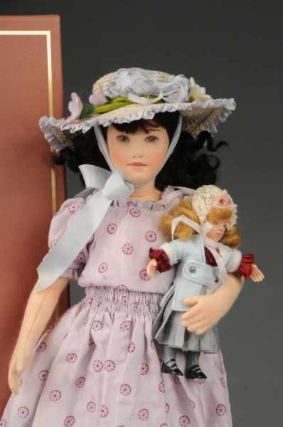 Appraisal: R John Wright Genevieve Description American Beautiful all felt doll