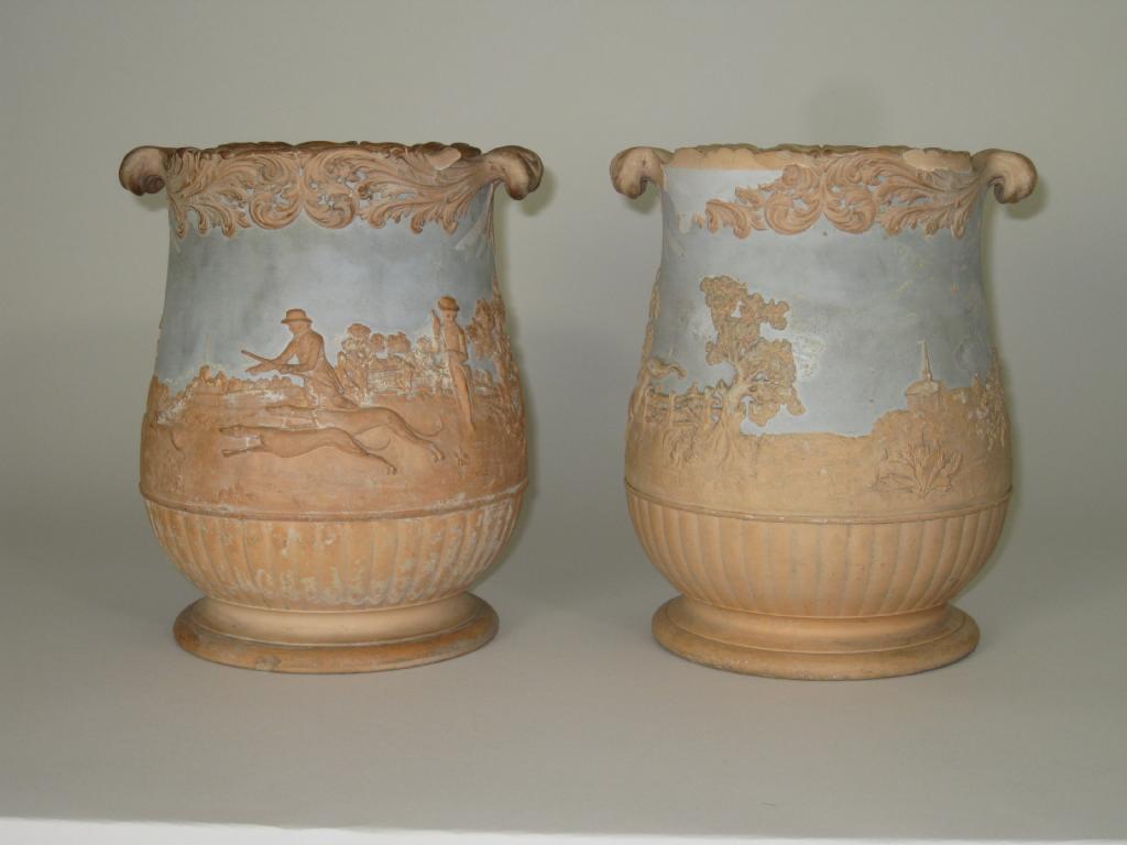 Appraisal: Pair of late th early th Century Spode Wine Coolers