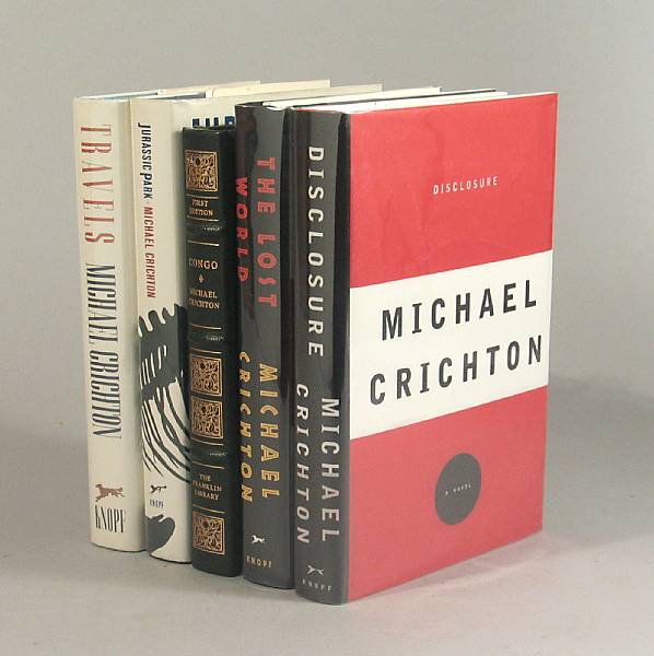 Appraisal: CHRICHTON MICHAEL books some multiple titles including The Andromeda Strain