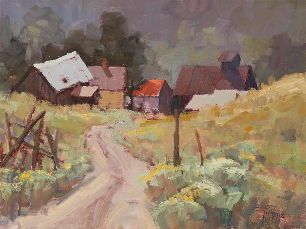 Appraisal: Linda Tippetts b Somers MT Morning Haze at Triumph Oil