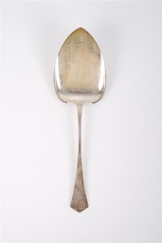 Appraisal: An American Hand Wrought Sterling Silver Server Todd Cosio Length