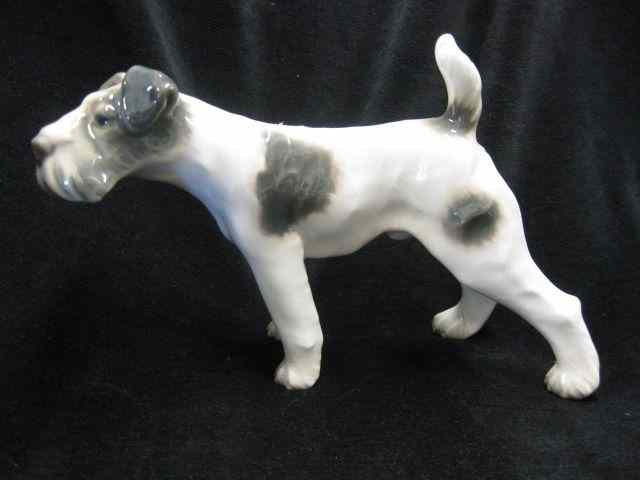 Appraisal: Dahl Jensen Danish Porcelain Dog FigurineAirdale Terrier '' tall ''