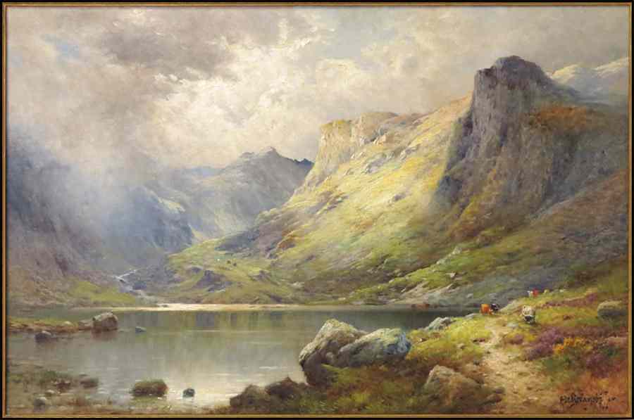 Appraisal: ALFRED DE BREANSKI JR - BETWEEN THE SHOWERS LLYN IDWAL