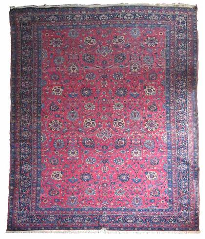 Appraisal: Kerman carpet southeast persia circa first quarter th century Inscribed