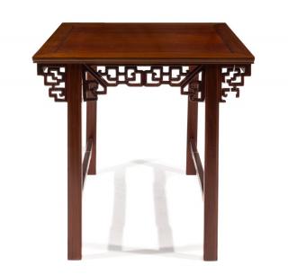 Appraisal: A Carved Hardwood Table Height inches A Carved Hardwood Table