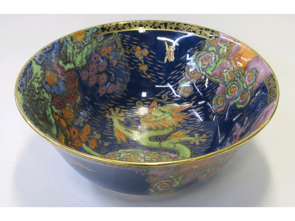 Appraisal: Crown Devon bowl pattern no decorated in gilt and enamels