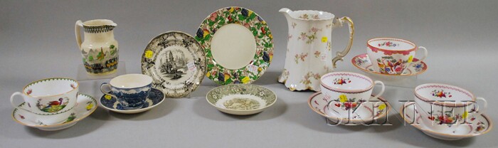 Appraisal: Fifteen Pieces of English and Limoges Ceramic Tableware including four