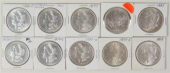 Appraisal: Morgan Dollar Group -S -S -O -O -S and -O