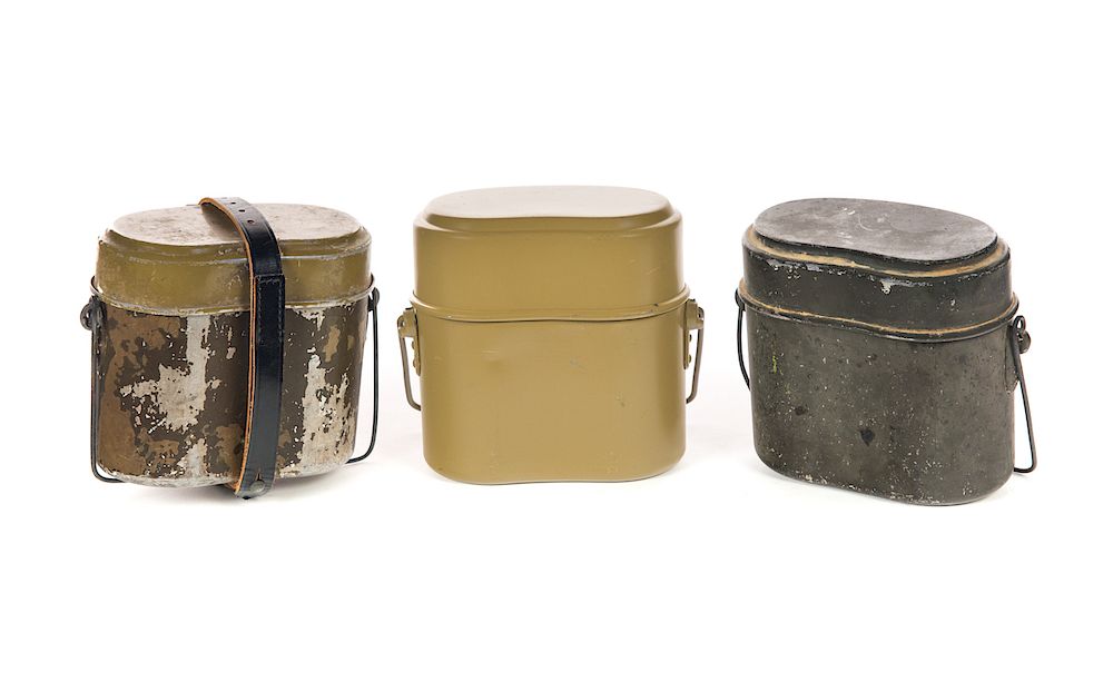 Appraisal: German Mess Kits Tall Wide Good original condition Please Email